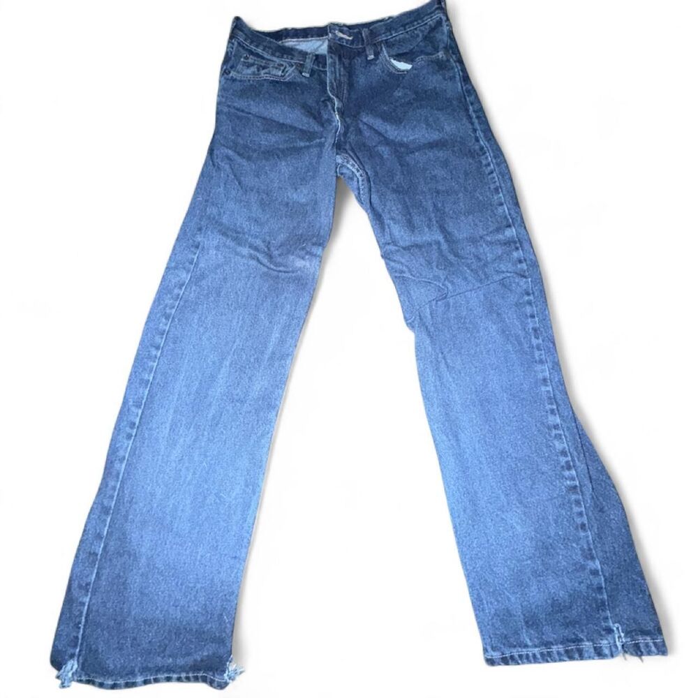Unbranded Men's Blue and Navy Jeans